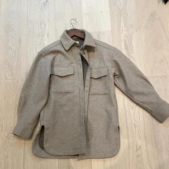Taupe Shacket - Picture 4 of 5